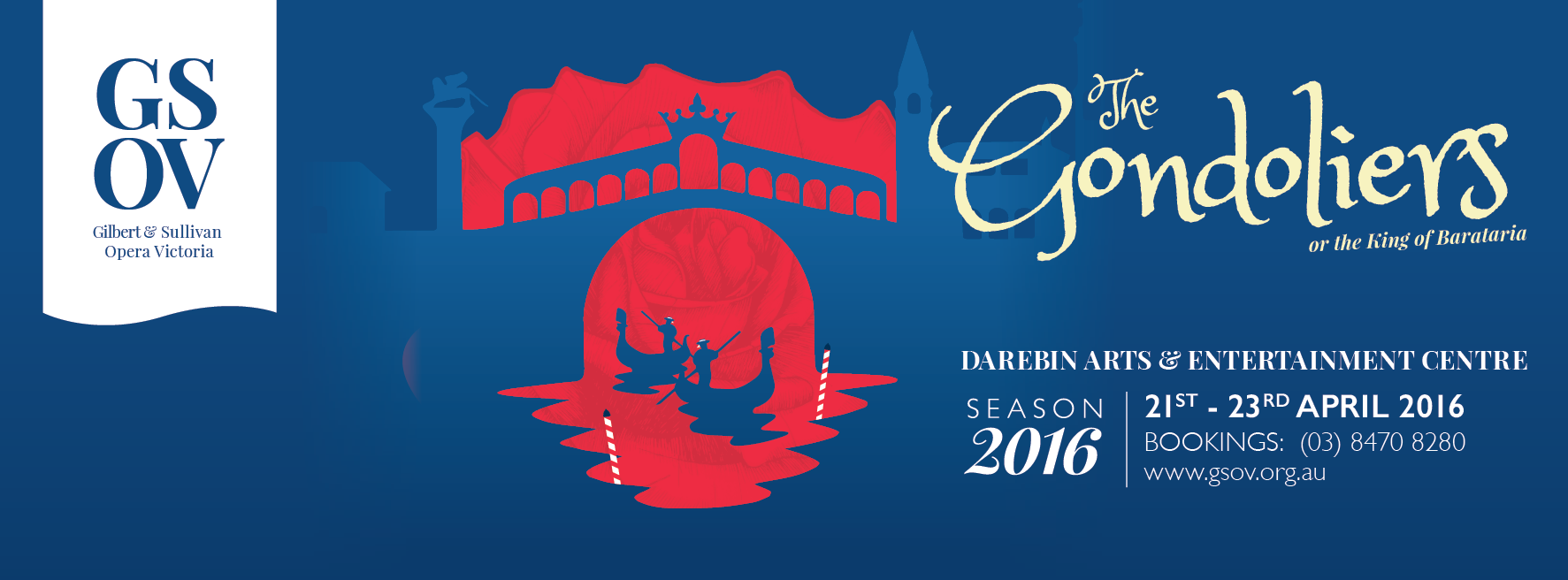 The Gondoliers 2016 - presented by GSOV